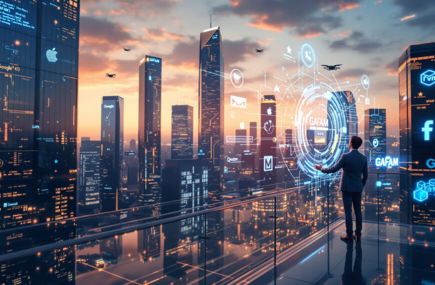 découvrez comment les géants du web, google, apple, facebook et autres gafam, dominent le paysage numérique mondial et influence notre quotidien.