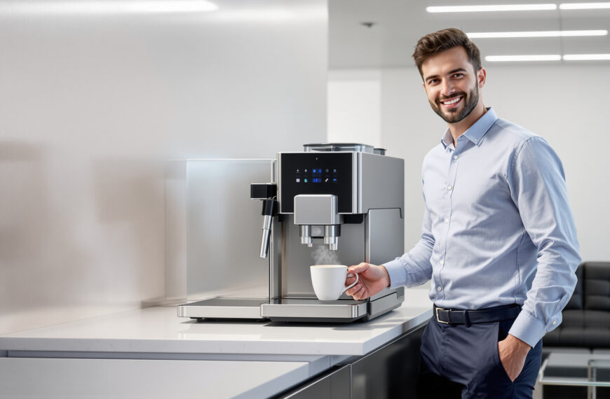 découvrez comment choisir entre l'achat, la location ou le dépôt gratuit pour votre machine à café d'entreprise et profitez d'une solution adaptée à vos besoins professionnels.