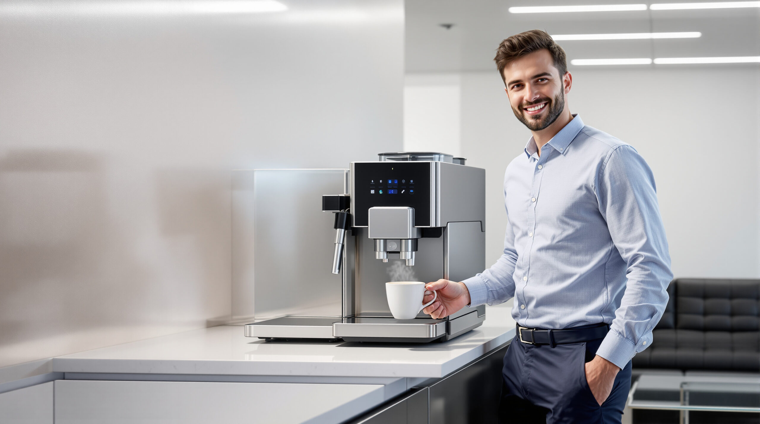 Machine à café d’entreprise : Achat, location ou dépôt gratuit ?