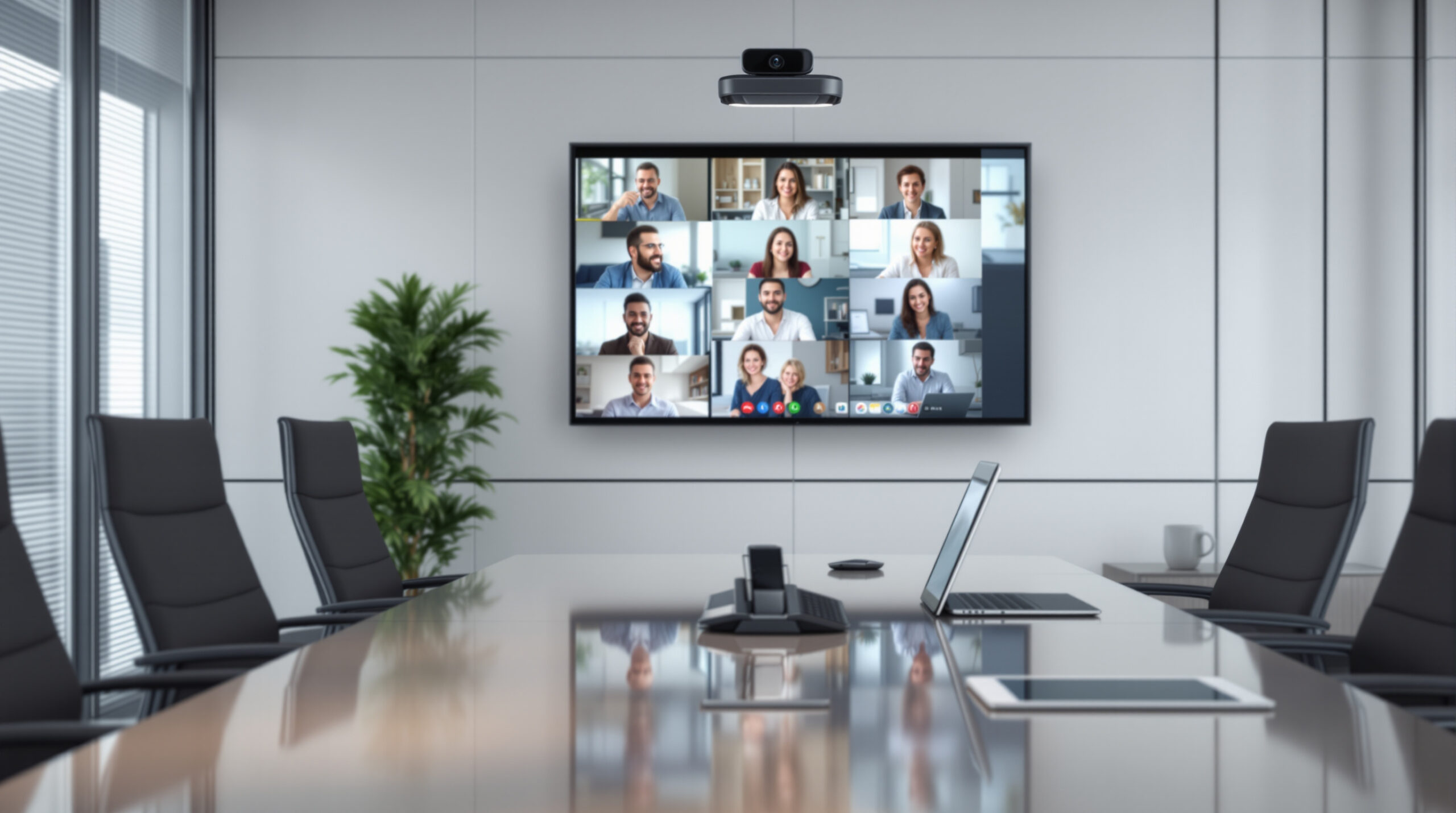 Outils de visioconférence : Quel équipement pour une salle de réunion hybride ?