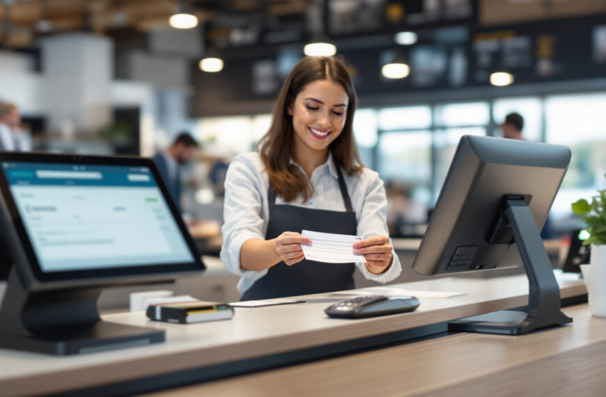 découvrez comment un scanner de chèques et un terminal de paiement électronique (tpe) permettent d'encaisser rapidement vos clients, optimisant ainsi votre gestion financière.